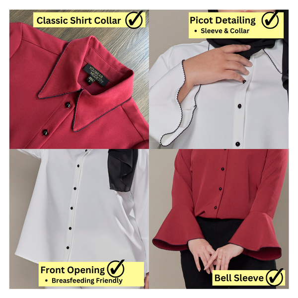 Ilona Ruffle Blouse