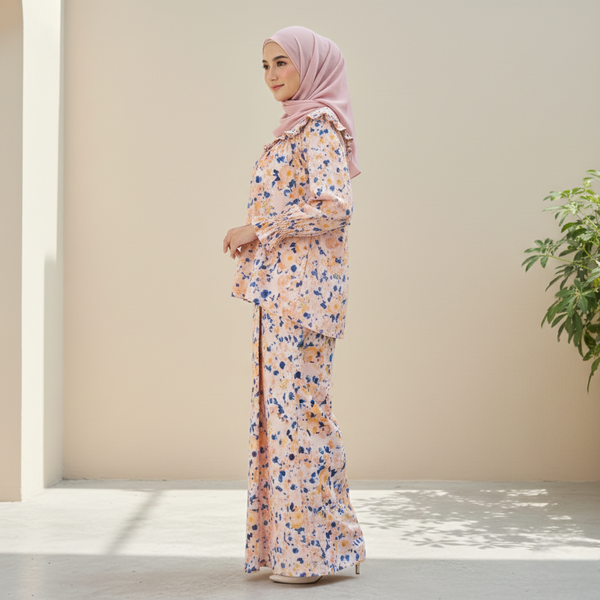 Shamra 3.0 Kurung Set - Orange