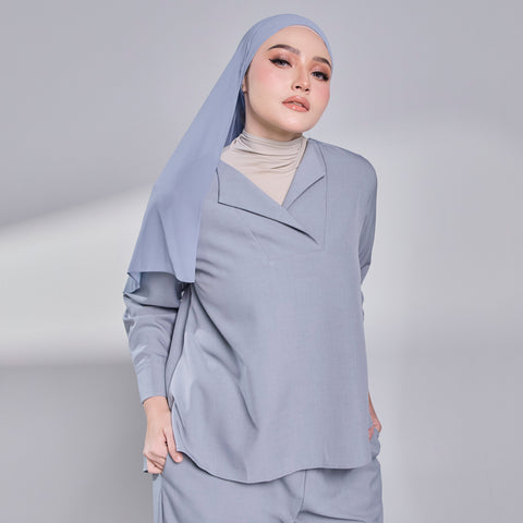 Ava Blouse - Blue