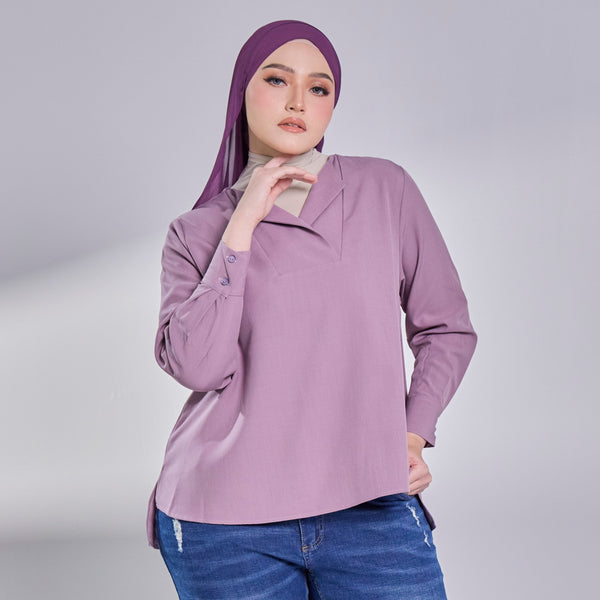 Ava Blouse - Purple