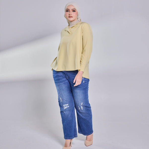 Ava Blouse - Yellow