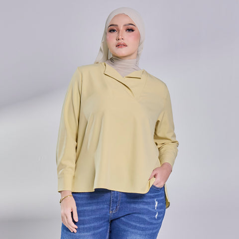 Ava Blouse - Yellow