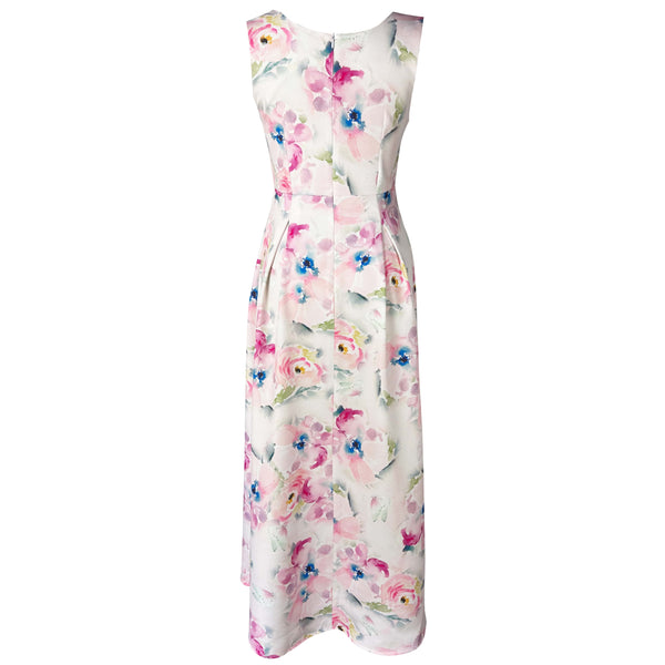 Claire Maxi Dress with Cardigan - Lilac