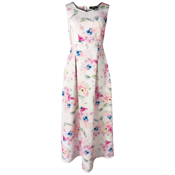 Claire Maxi Dress with Cardigan - Lilac