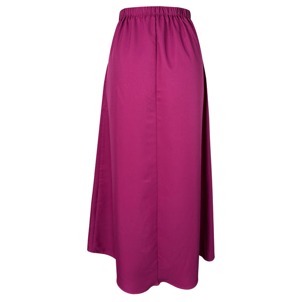 Hazel A-line Cut Kurung Set - Fuchsia