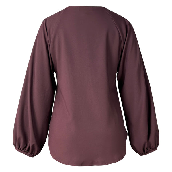 Hazel Blouse and Skirt - Plum