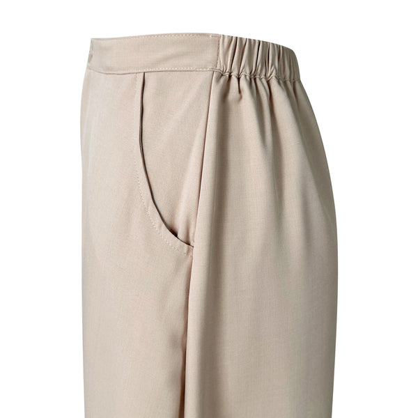 Ellie Pretty Blouse & Skirt - Beige