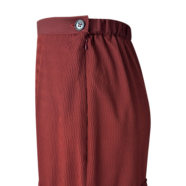 Sophie Blouse & Skirt - Brown