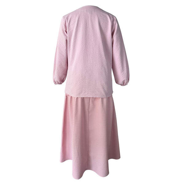 Sophie Blouse & Skirt - Pink