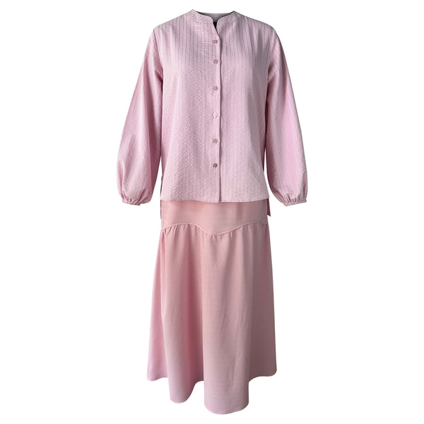 Sophie Blouse & Skirt - Pink