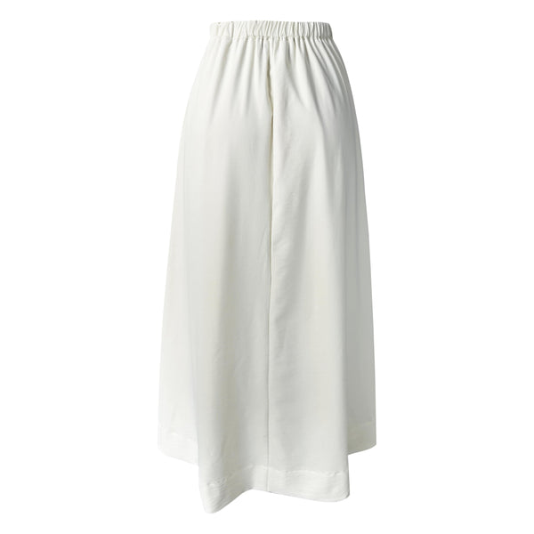 Emery Feminine Blouse & Skirt - Lime/Off White