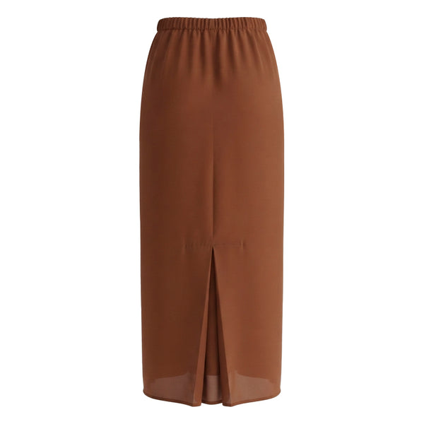 Neela Kurung Tapared Set -Toffee