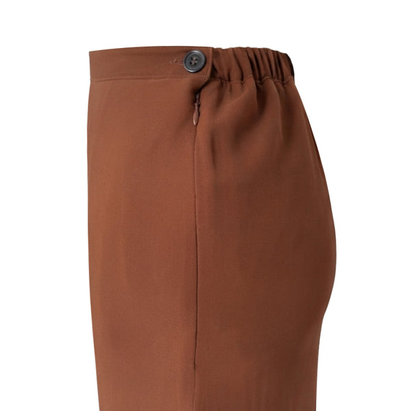 Neela Kurung Tapared Set -Toffee