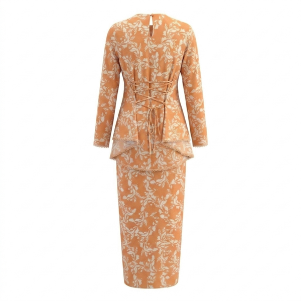 Lunia Kurung Set - Mustard