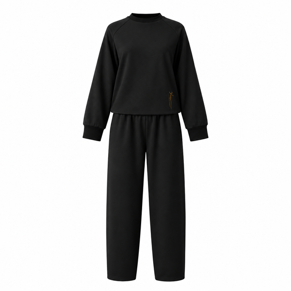 Rona Raglan Pull On Jacket & Rona Pants -  Black (Sold Separately)