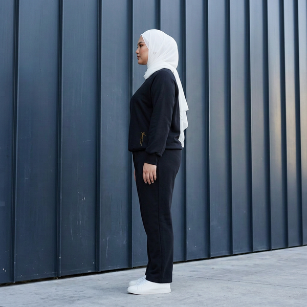 Rona Raglan Pull On Jacket & Rona Pants -  Black (Sold Separately)