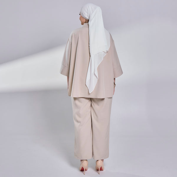 Ondara 3.0 Drop Shoulder Shirt - Beige