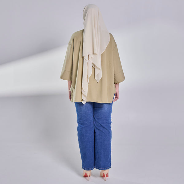 Ondara 3.0 Drop Shoulder Shirt - Heather Olive