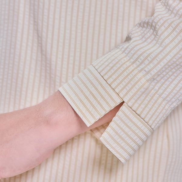 Oversize Blouse - Yellow Stripe