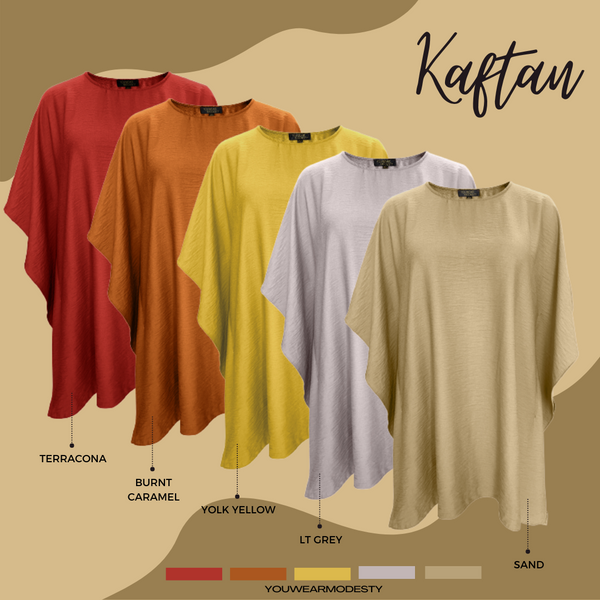 Kaftan Solid Colours Blouse