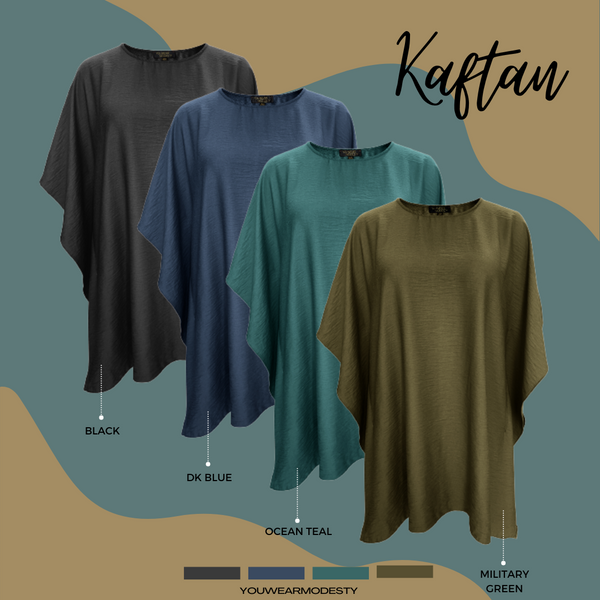 Kaftan Solid Colours Blouse