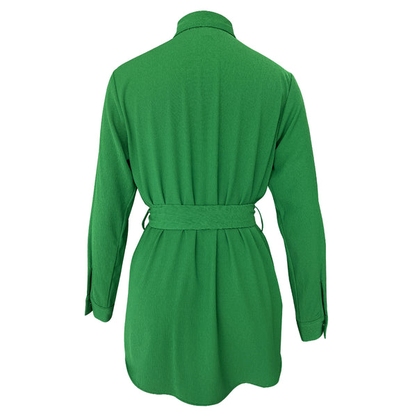 Mydina Oversize Blouse - Green