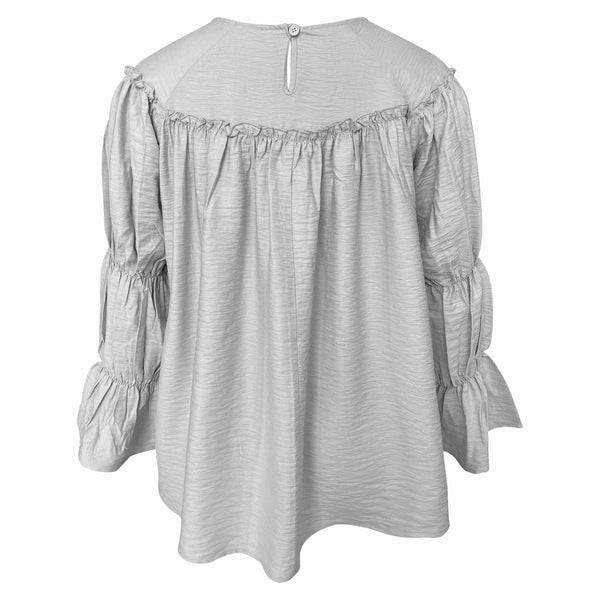 Korean Vibe Flare Blouse