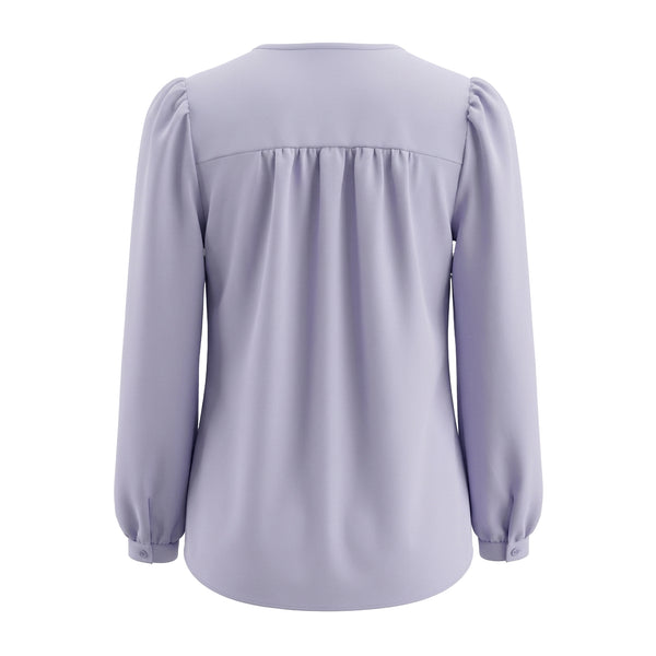 Dareen Blouse - Lilac & Ruby Pants - White (Sold Separately)