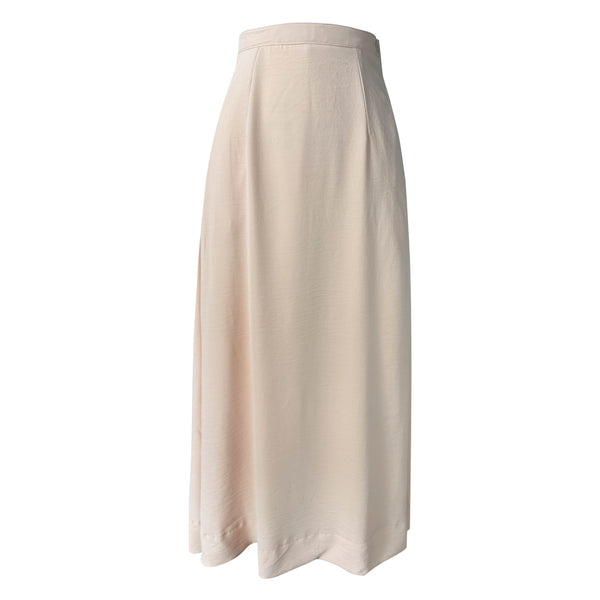 Emery Feminine Blouse & Skirt - Lt Salmon/ Ivory