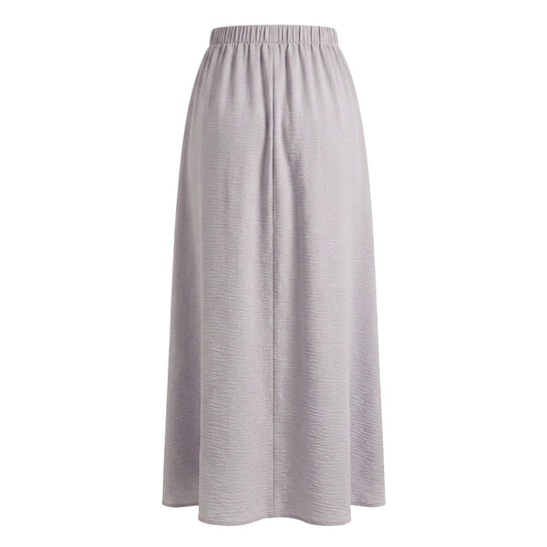 Nara Blouse & Skirt - Grey (Sell Separately)