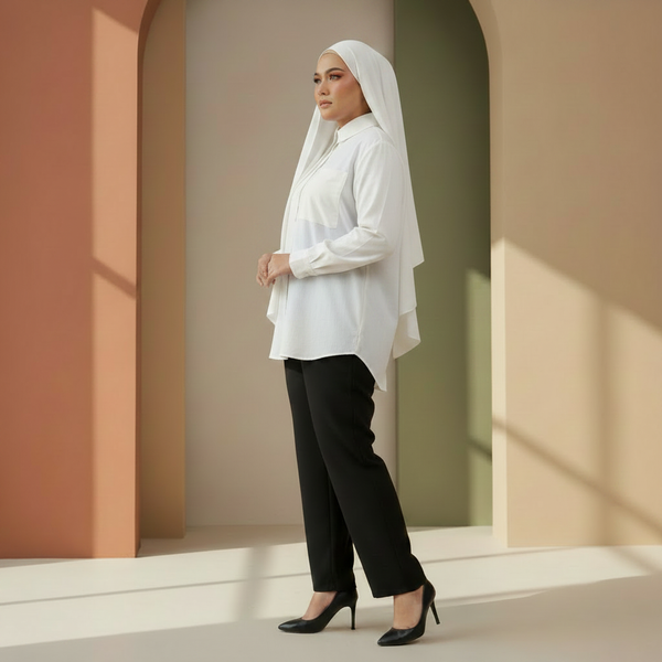 Luma Blouse - White