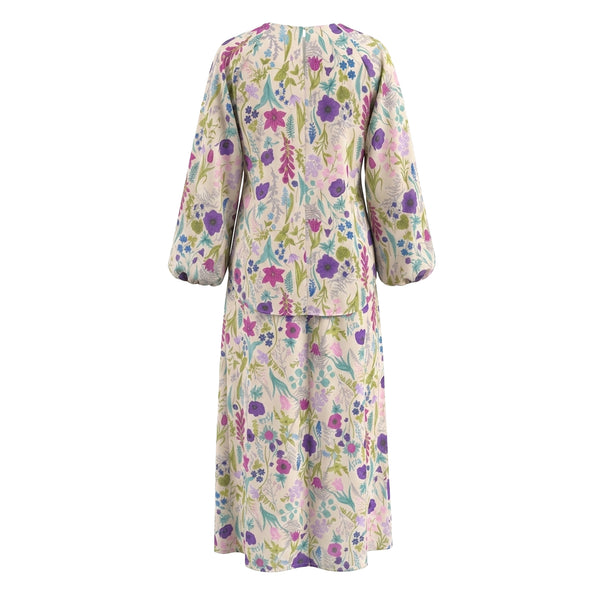 Suri Kurung Set - Beige