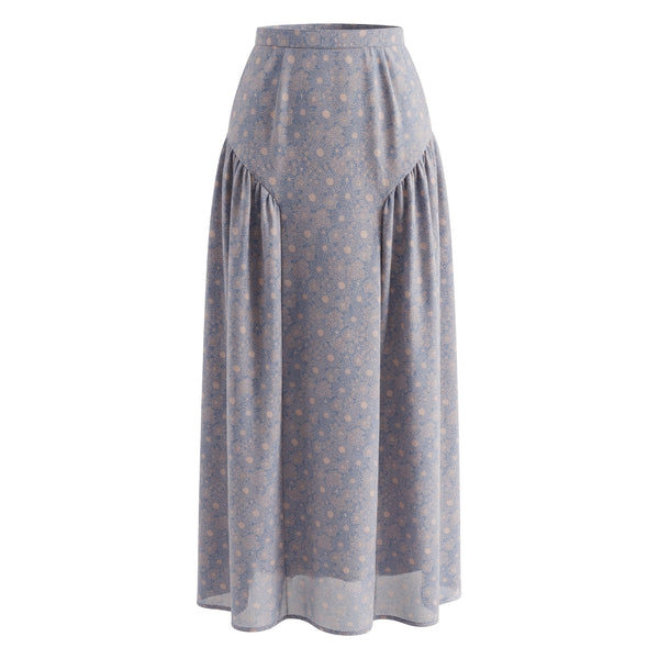Suri Kurung Set - Dusty Blue