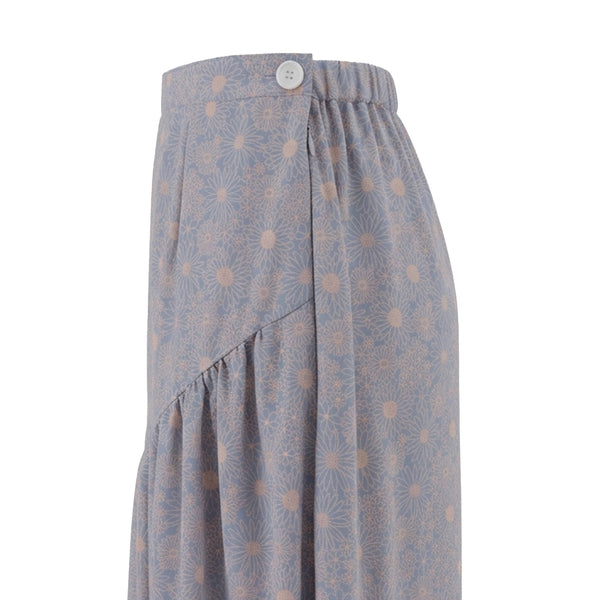 Suri Kurung Set - Dusty Blue
