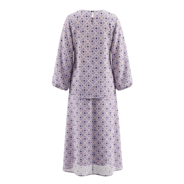 Suri Kurung Set - Lilac