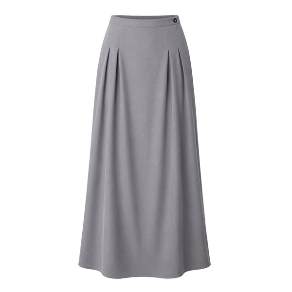 Bayang Blouse - Black & Ayla Skirts - Grey (Sold Separately)