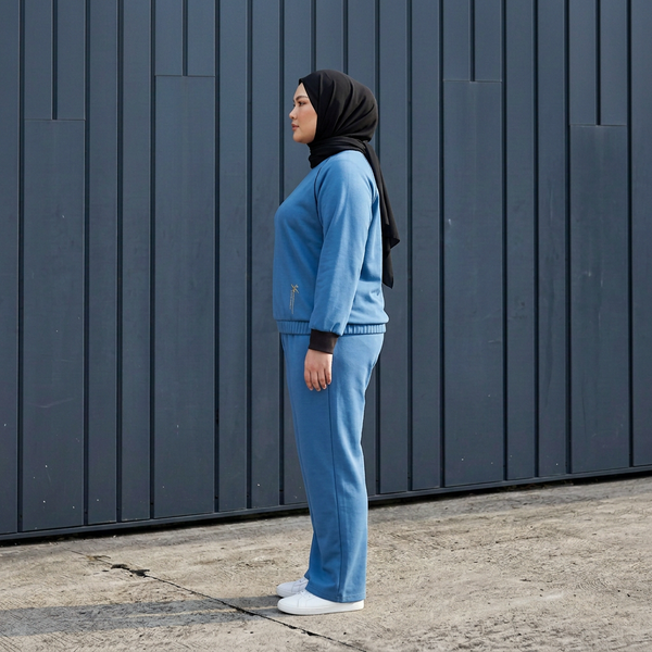 Rona Raglan Pull On Jacket & Rona Pants -  Teal (Sold Separately)