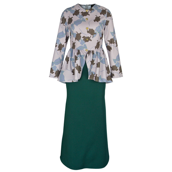 Mahasin Peplum Kurung Set