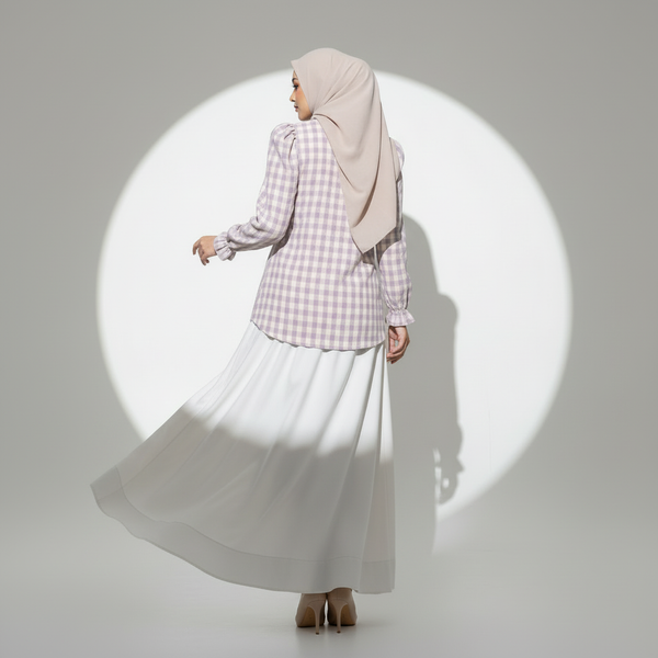 Sora Blouse & Skirt - Lilac (Sell Separately)