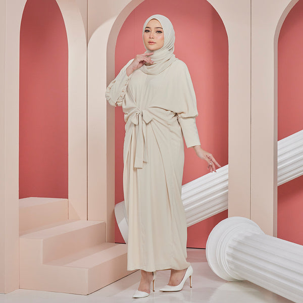 Lumaya Maxi Dress - Cream