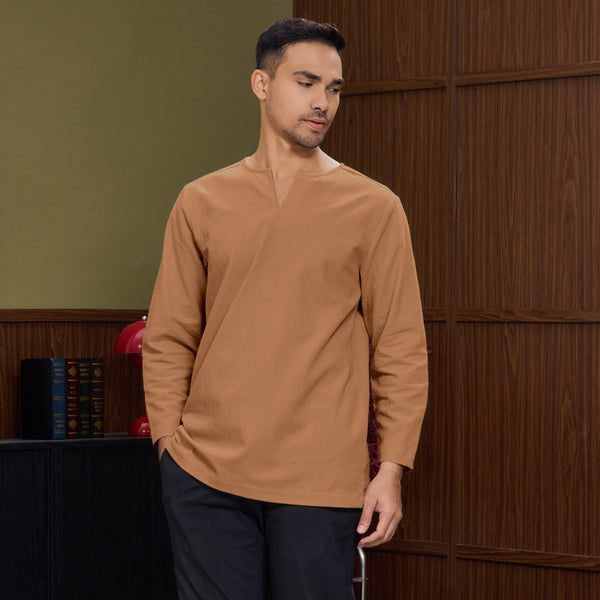 Moubarak 4.0 Mens Raya - Coffee Linen
