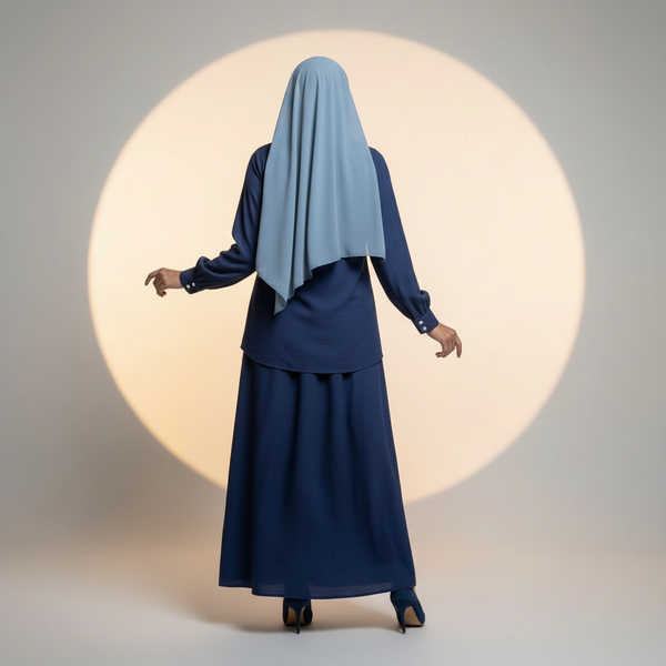 Nara Blouse & Skirt - Navy (Sell Separately)