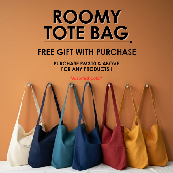 YWM Roomy Beautiful Tote Bag