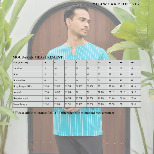 Moubarak 4.0 Mens Raya - Coffee Linen