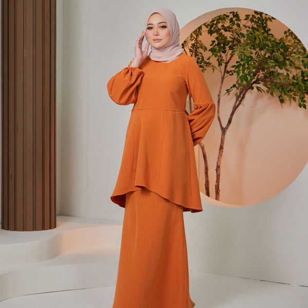 Palma Kurung Mermaid Set - Brick