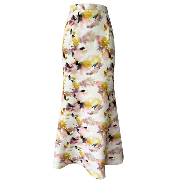 Karima Mermaid Kurung Set - Water Floral