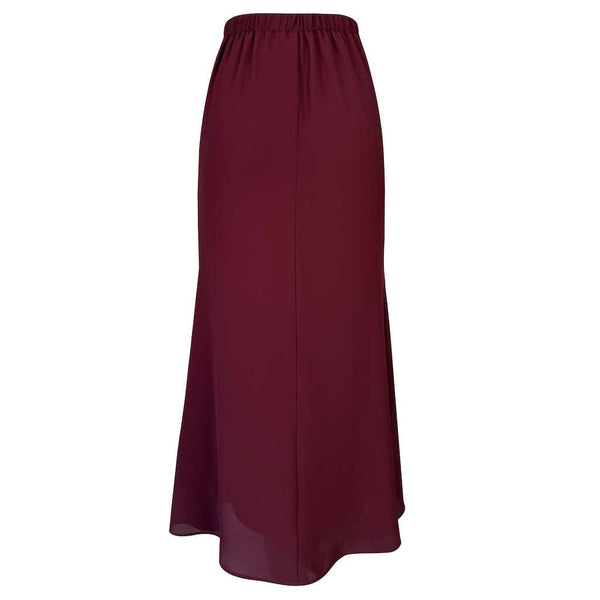 Khushi Mermaid Kurung Set - Plum/Burgundy