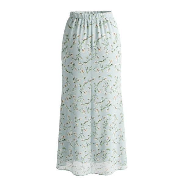 Basira Kurung Mermaid Set - Mint