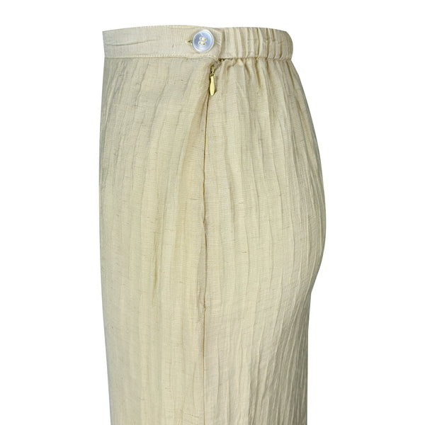 Mishti Kurung Mermaid Set - Soft Yellow