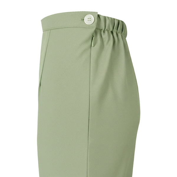 Mahika Kurung Tapered Set - Matcha